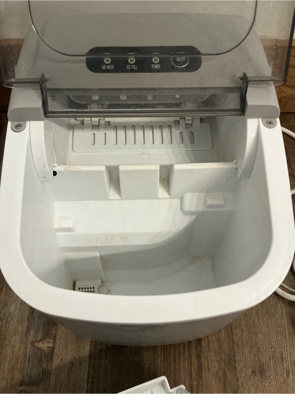 AGLUCKY HZB-12H Countertop Portable Compact Bullet Ice Maker White TESTED! - Picture 4 of 8